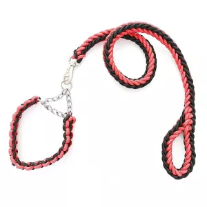Vodítko pro psy - Pletený pás, výbuchu odolné, vel. L (Červená+Černá) TopTechnology Vodítko pro psy - Pletený pás, výbuchu odolné, vel. L (Červená+Černá) TopTechnology