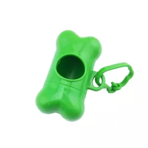 Dispenzér na psí výkaly s taškami pro odpadky - černý TopTechnology