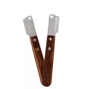 HOP Terrier Dog Plucking Knife - Nástroj pro úpravu srsti psů levá ruka TopTechnology