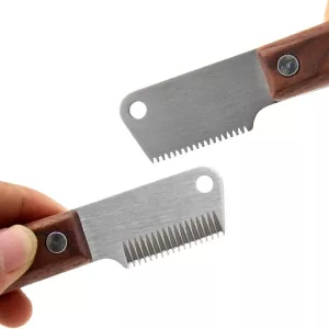 HOP Terrier Dog Plucking Knife - Nástroj pro úpravu srsti psů levá ruka TopTechnology