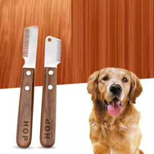 HOP Terrier Dog Plucking Knife - Nástroj pro úpravu srsti psů levá ruka TopTechnology