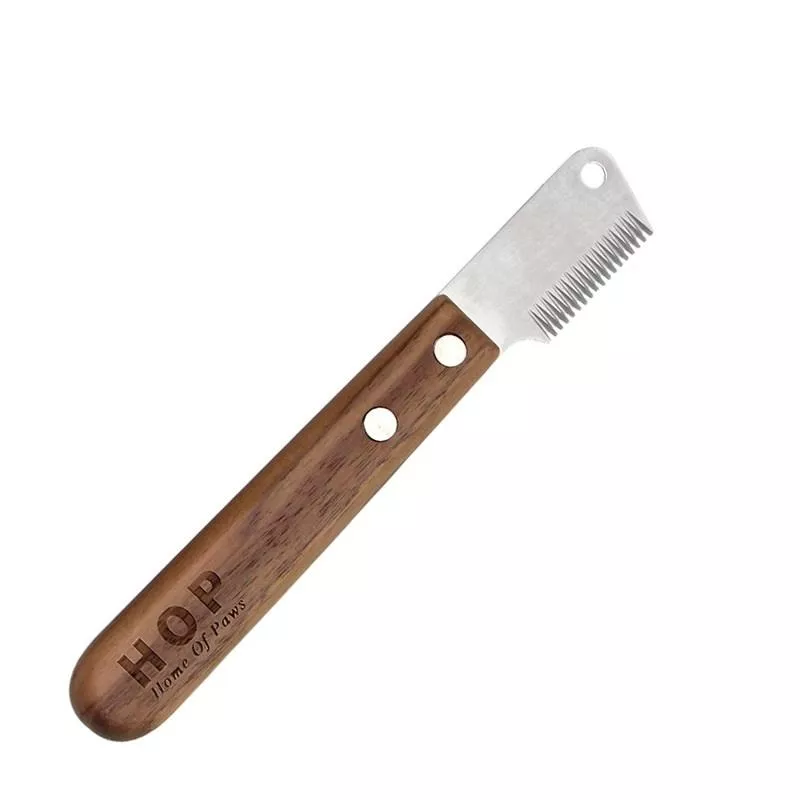 HOP Terrier Dog Plucking Knife - Nástroj pro úpravu srsti psů levá ruka TopTechnology
