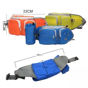 Lovoyager Taška na trénink psů – Outdoor, s kapsou na pamlsky (Žlutá) TopTechnology