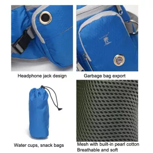 Lovoyager Taška na trénink psů – Outdoor, s kapsou na pamlsky (Žlutá) TopTechnology