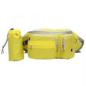 Lovoyager Taška na trénink psů – Outdoor, s kapsou na pamlsky (Žlutá) TopTechnology