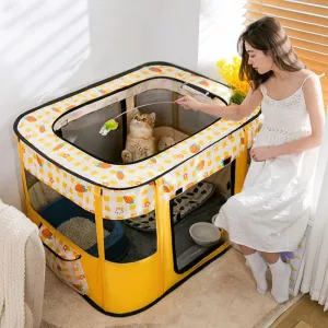 Obdélníkový skládací plot pro domácí zvířata Dog and Cat Litter XL (Blue Panda) TopTechnology Obdélníkový skládací plot pro domácí zvířata Dog and Cat Litter XL (Blue Panda) TopTechnology