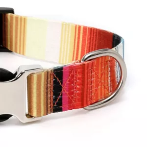 Obojek pro domácí mazlíčky s etnickým vzorem, Polyesterová bavlna, Velikost: S: 1.5x27-43cm (Diamond) TopTechnology
