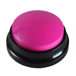 Pet Communication Button - Box pro nahrávání zvuku pro psy (Růžová Červená) TopTechnology Pet Communication Button - Box pro nahrávání zvuku pro psy (Růžová Červená) TopTechnology