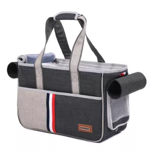 DODOPET Outdoor Přenosná Taška pro Kočky a Psy, Velikost: 43 x 19 x 26 cm (Šedá) TopTechnology DODOPET Outdoor Přenosná Taška pro Kočky a Psy, Velikost: 43 x 19 x 26 cm (Šedá) TopTechnology