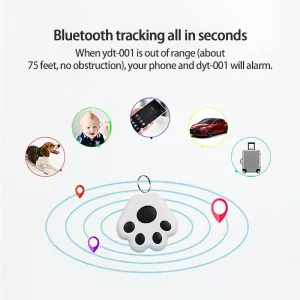 HYC09 Mini Pet Smart Wear GPS Locator Tracker pro domácí zvířata (Růžový) TopTechnology