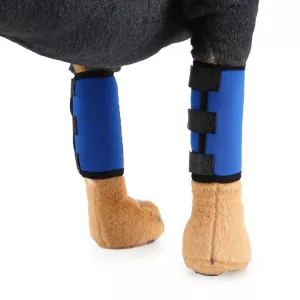 Ochranný obvaz na koleno pro psy, velikost S (modré odražení) TopTechnology Ochranný obvaz na koleno pro psy, velikost S (modré odražení) TopTechnology