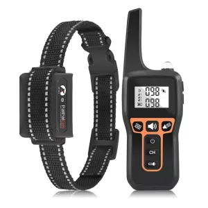 PaiPaitek PD529V-1 Tréninkový obojek proti štěkání s vibrací a dálkovým ovládáním 1000M TopTechnology