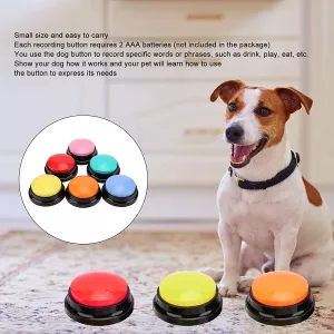 Pet Communication Button Dog Vocal Box - Nahrávací Model (Jezerní Modrá) TopTechnology Pet Communication Button Dog Vocal Box - Nahrávací Model (Jezerní Modrá) TopTechnology