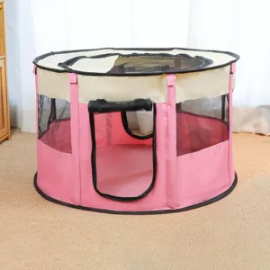 Psí a kočičí stan pro chov a porod, Extra Velký 55x110cm (Růžový) TopTechnology Psí a kočičí stan pro chov a porod, Extra Velký 55x110cm (Růžový) TopTechnology