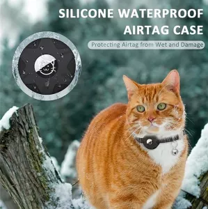 Reflexní obojek pro kočky s pouzdrem AirTag 2. a 1. generace (Červený) TopTechnology Reflexní obojek pro kočky s pouzdrem AirTag 2. a 1. generace (Červený) TopTechnology