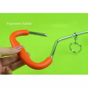 Zahradní hřebík pro psy se spirálovou fixací a rukojetí, velikost 45cm*9mm TopTechnology