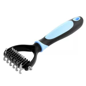 Hřeben na srst pro psy a kočky - modrý TopTechnology Hřeben na srst pro psy a kočky - modrý TopTechnology