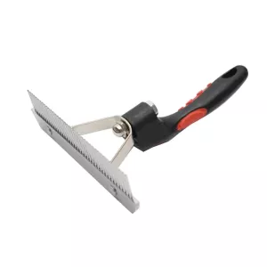 Hřeben pro psy Big Dog z nerezové oceli s gumovou rukojetí 17,0x16,0cm TopTechnology Hřeben pro psy Big Dog z nerezové oceli s gumovou rukojetí 17,0x16,0cm TopTechnology