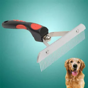 Hřeben pro psy Big Dog z nerezové oceli s gumovou rukojetí 17,0x16,0cm TopTechnology Hřeben pro psy Big Dog z nerezové oceli s gumovou rukojetí 17,0x16,0cm TopTechnology