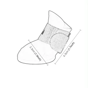 Oblečení pro psy Lovely Pet - voděodolné gumové boty, S, 4.3 x 3.3 cm (Žluté) TopTechnology Oblečení pro psy Lovely Pet - voděodolné gumové boty, S, 4.3 x 3.3 cm (Žluté) TopTechnology