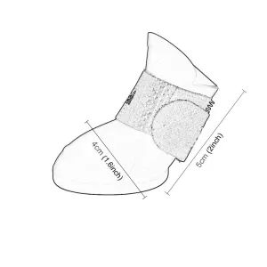 Lovely Pet Dog Shoes: Voděodolné gumové boty pro psy (M, Černé) TopTechnology Lovely Pet Dog Shoes: Voděodolné gumové boty pro psy (M, Černé) TopTechnology