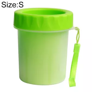 Antiseptické silikonové mycí hrníček pro psy - velikost S (zelený) TopTechnology