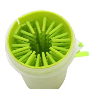 Antiseptické silikonové mycí hrníček pro psy - velikost S (zelený) TopTechnology