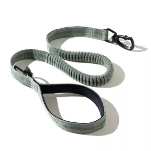 Reflexní elastické vodítko pro psy - zelené TopTechnology