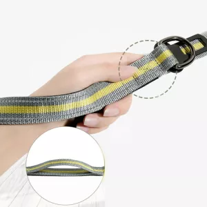 Reflexní elastické vodítko pro psy - zelené TopTechnology
