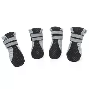 4v1 psí boty pro malé psy - chůze, velikost XL (černé) TopTechnology 4v1 psí boty pro malé psy - chůze, velikost XL (černé) TopTechnology