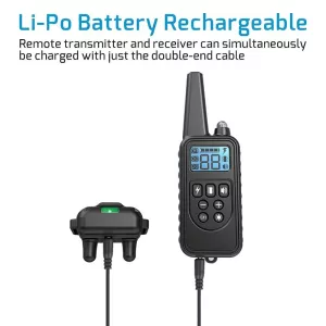 Bark Stopper Ovládací obojek pro psy - Černý, Styl: 880-1 TopTechnology Bark Stopper Ovládací obojek pro psy - Černý, Styl: 880-1 TopTechnology