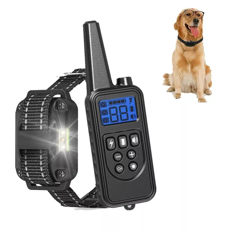 Bark Stopper Ovládací obojek pro psy - Černý, Styl: 880-1 TopTechnology
