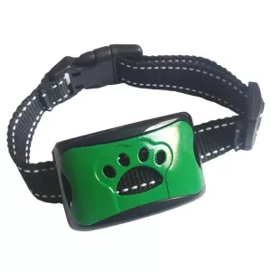 Dobíjecí vodotěsný inteligentní identifikační automatický zámek pro zastavení štěkání (zelený) TopTechnology