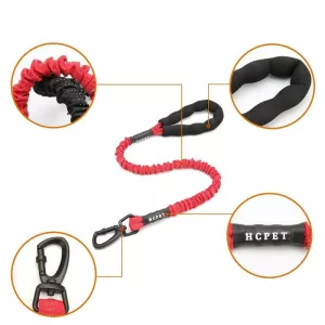 HCPET Vodítko pro psy - Elastické výbušně odolné, 120 cm, Černé TopTechnology HCPET Vodítko pro psy - Elastické výbušně odolné, 120 cm, Černé TopTechnology