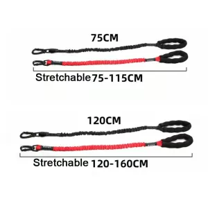 HCPET Vodítko pro psy - Elastické výbušně odolné, 120 cm, Černé TopTechnology HCPET Vodítko pro psy - Elastické výbušně odolné, 120 cm, Černé TopTechnology