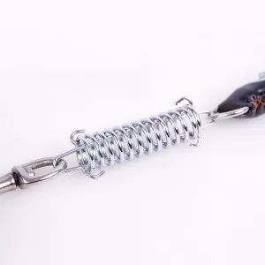 Vodítko pro psy z kvalitní hovězí kůže, teleskopické, vhodné pro střední a velké psy (černé) TopTechnology Vodítko pro psy z kvalitní hovězí kůže, teleskopické, vhodné pro střední a velké psy (černé) TopTechnology