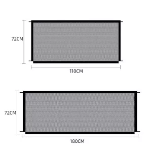 Ochranná síť pro psy Pet Protective Fence, rozměr: 180x72cm TopTechnology Ochranná síť pro psy Pet Protective Fence, rozměr: 180x72cm TopTechnology