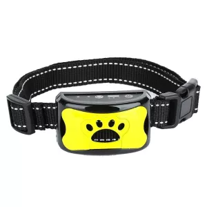 Dobíjecí vodotěsný inteligentní identifikační automatický zámek Bark Stop (citronově žlutá) TopTechnology Dobíjecí vodotěsný inteligentní identifikační automatický zámek Bark Stop (citronově žlutá) TopTechnology