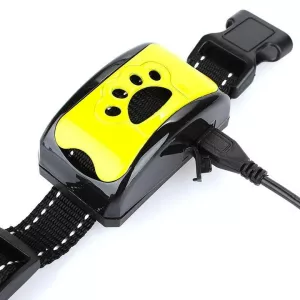 Dobíjecí vodotěsný inteligentní identifikační automatický zámek Bark Stop (citronově žlutá) TopTechnology Dobíjecí vodotěsný inteligentní identifikační automatický zámek Bark Stop (citronově žlutá) TopTechnology