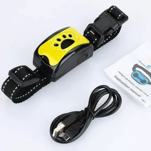 Dobíjecí vodotěsný inteligentní identifikační automatický zámek Bark Stop (citronově žlutá) TopTechnology Dobíjecí vodotěsný inteligentní identifikační automatický zámek Bark Stop (citronově žlutá) TopTechnology