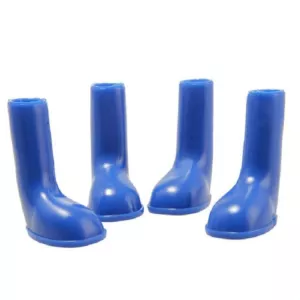 4 ks/set Psí dešťové boty - voděodolné, protiskluzové, velikost M (modré) TopTechnology 4 ks/set Psí dešťové boty - voděodolné, protiskluzové, velikost M (modré) TopTechnology