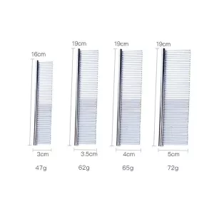 Hřeben pro domácí zvíře z nerezové oceli - XL TopTechnology