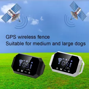 Elektronický GPS bezdrátový plot pro psy Dog Trainer (bílý) TopTechnology Elektronický GPS bezdrátový plot pro psy Dog Trainer (bílý) TopTechnology