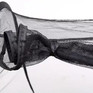 MQ-DZ55 Skládací úložný stan pro domácí zvířata - cestovní kotec pro kočky a psy (zelený spodní část, černá síť) TopTechnology
