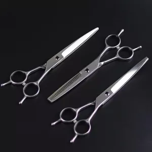 Nůžky pro úpravu srsti psů a koček, 6,5 inch zubové nůžky TopTechnology Nůžky pro úpravu srsti psů a koček, 6,5 inch zubové nůžky TopTechnology