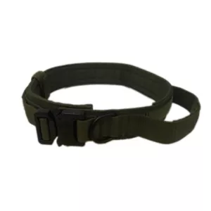 Nylonový zpevněný obojek pro velké a střední psy, velikost L (armádně zelená) TopTechnology Nylonový zpevněný obojek pro velké a střední psy, velikost L (armádně zelená) TopTechnology