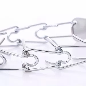 Obojek pro psy z kvalitního kovu, nastavitelný řetěz, tréninkový obojek 4.0mm*60cm TopTechnology Obojek pro psy z kvalitního kovu, nastavitelný řetěz, tréninkový obojek 4.0mm*60cm TopTechnology