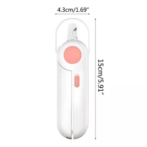 Zastřihovače nehtů pro psy a kočky s LED osvětlením (Růžové) TopTechnology Zastřihovače nehtů pro psy a kočky s LED osvětlením (Růžové) TopTechnology
