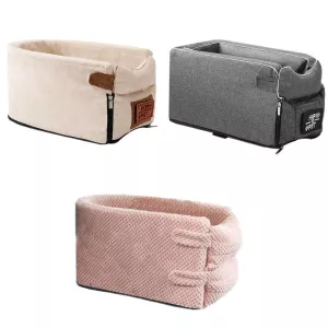 Přenosná podložka pro domácí zvířata do auta, čtvercová + šedá (42x20x22cm) TopTechnology Přenosná podložka pro domácí zvířata do auta, čtvercová + šedá (42x20x22cm) TopTechnology