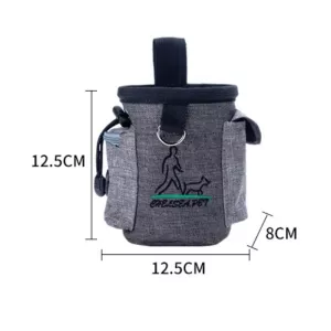 Pet Training Waist Bag - Multifunkční taška na pamlsky pro domácí zvířata (Šedá) TopTechnology Pet Training Waist Bag - Multifunkční taška na pamlsky pro domácí zvířata (Šedá) TopTechnology